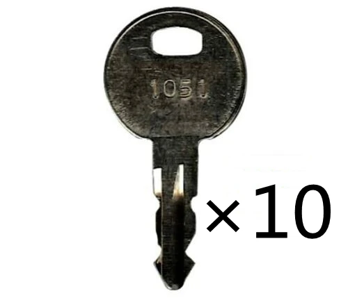 10pc key 1051 KS101 1621 TM13 For THWAITES LUCAS TRI MARK TRIMARK DUMPER TRUCK