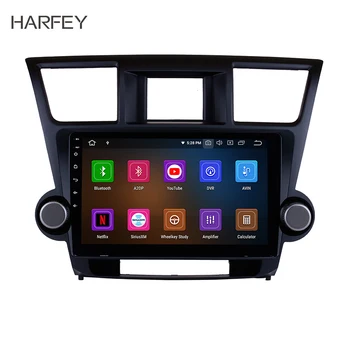 

Harfey Car GPS Navigation Radio Multimedia Player For Toyota Highlander 2009-201410.1" 1024*600 Touchscreen Android Head Unit