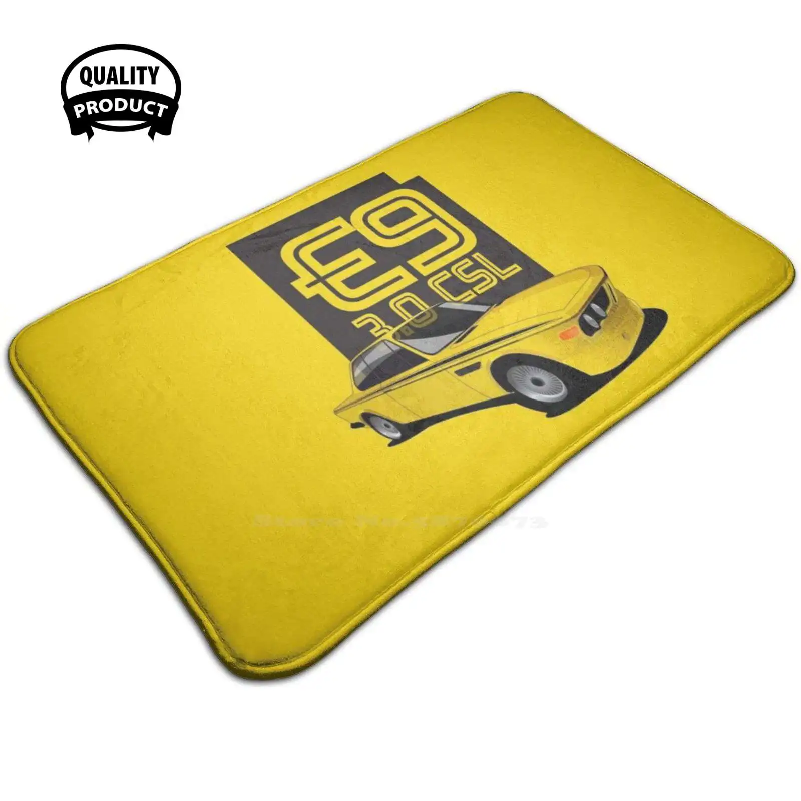 E9 3.0 Csl 3D Morbido Tappetino Antiscivolo Tappeto Tappetino E9 3 0 Csl Bimmer Tedesco Csl Motorsport Racing Car Dtm Race Car Classic Car