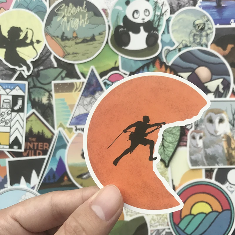 50pcs outdoor sticker 2