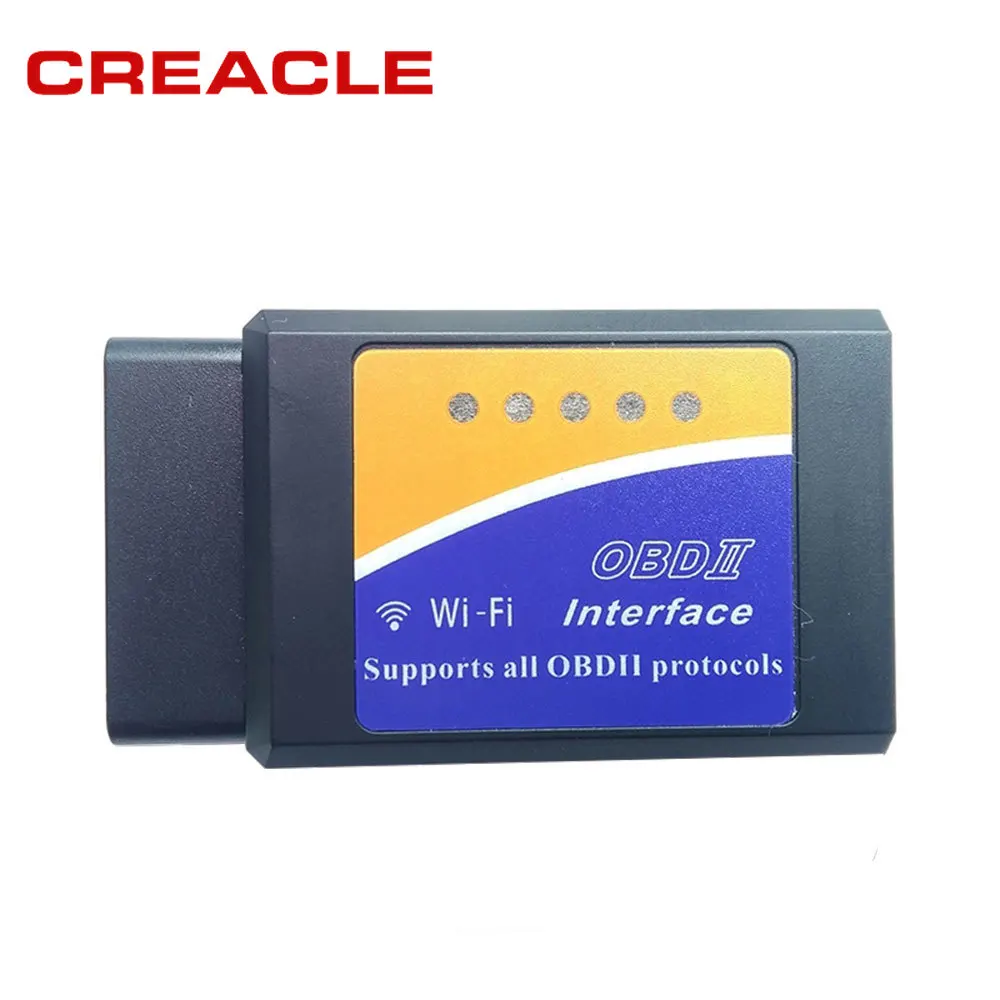 

ELM327 WiFi Bluetooth V1.5 ELM327 OBDII Diagnostic Tool For IPhone/Android/PC ELM 327 V 1.5 Auto Scanner Torque OBD