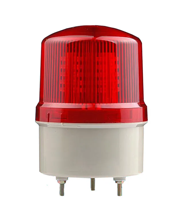 NO voice LED Alarm Lamp light siren yellow blue red green LED warning light 12V 24V 110V 220V