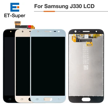 

10Pcs/Lot Super Amoled Screen For Samsung Galaxy J3 2017 J330 LCD Display Touch Panel Digitizer Assembly Replacement Free DHL