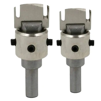 

2pcs High Speed Steel Drill Bit Woodworking Tools, Wooden Bead Maker Milling Cutter Router Bit - 16.5mm & 15.5mm