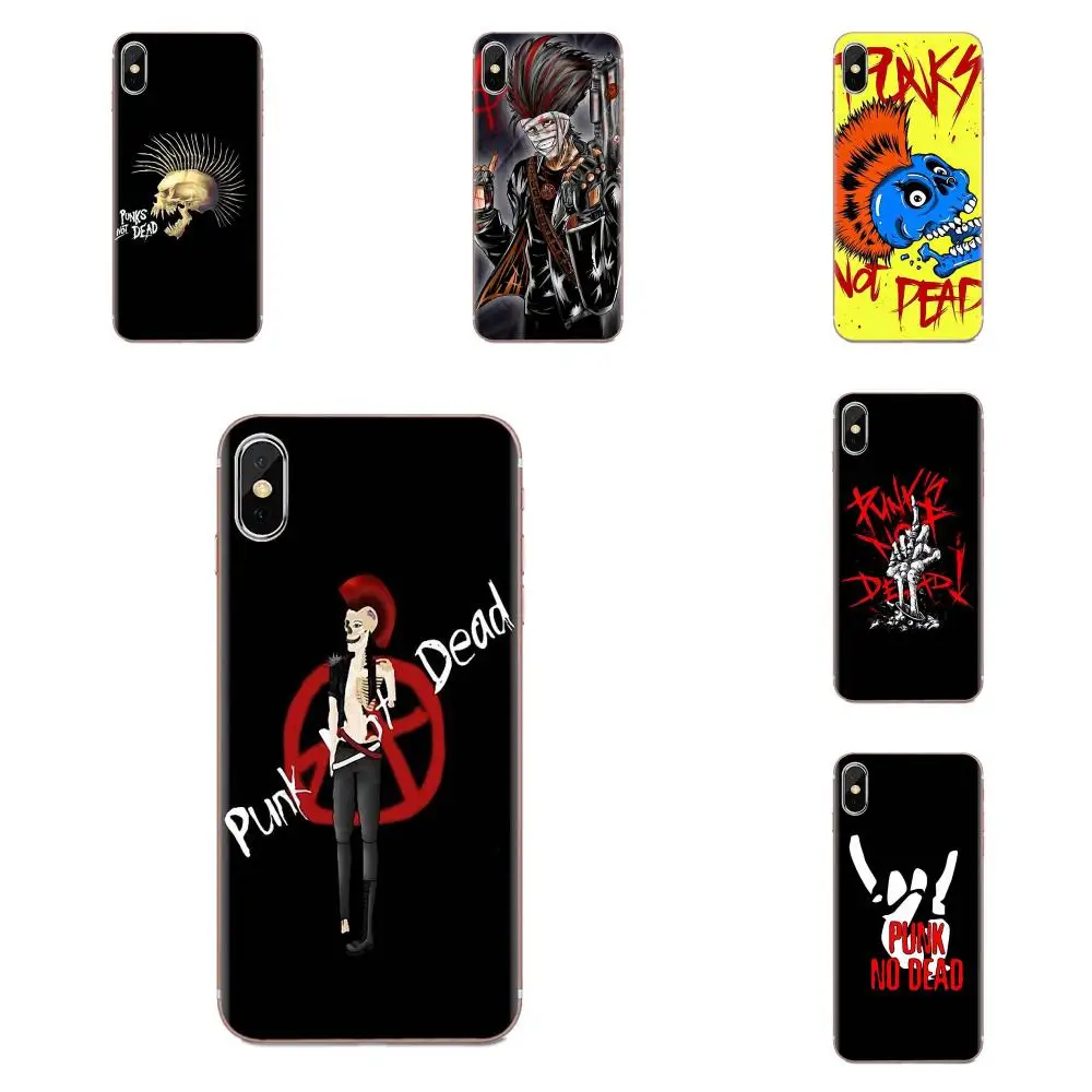 Новые персонализированные аксессуары для телефонов Punks Not Dead Galaxy Grand A3 A5 A7 A8 A9 A9S On5