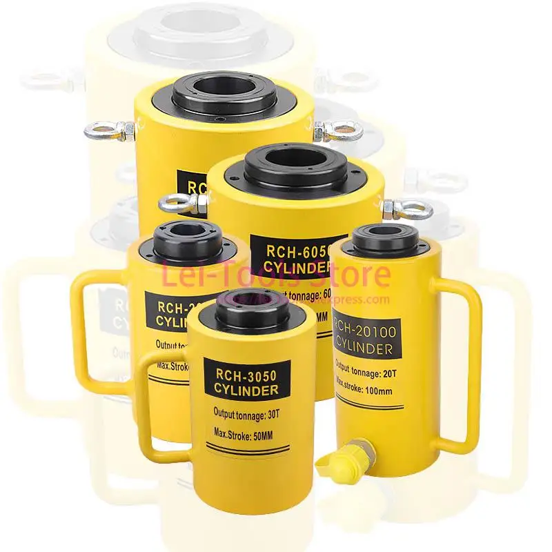 Jack hidráulico oco do cilindro RCH-3050 com