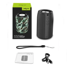Zealot S32 Мини Портативный Hifi сабвуферный микрофон с Блютуз с fm-радио небольшой беспроводной динамик Колонка Поддержка Tf карты, u диск