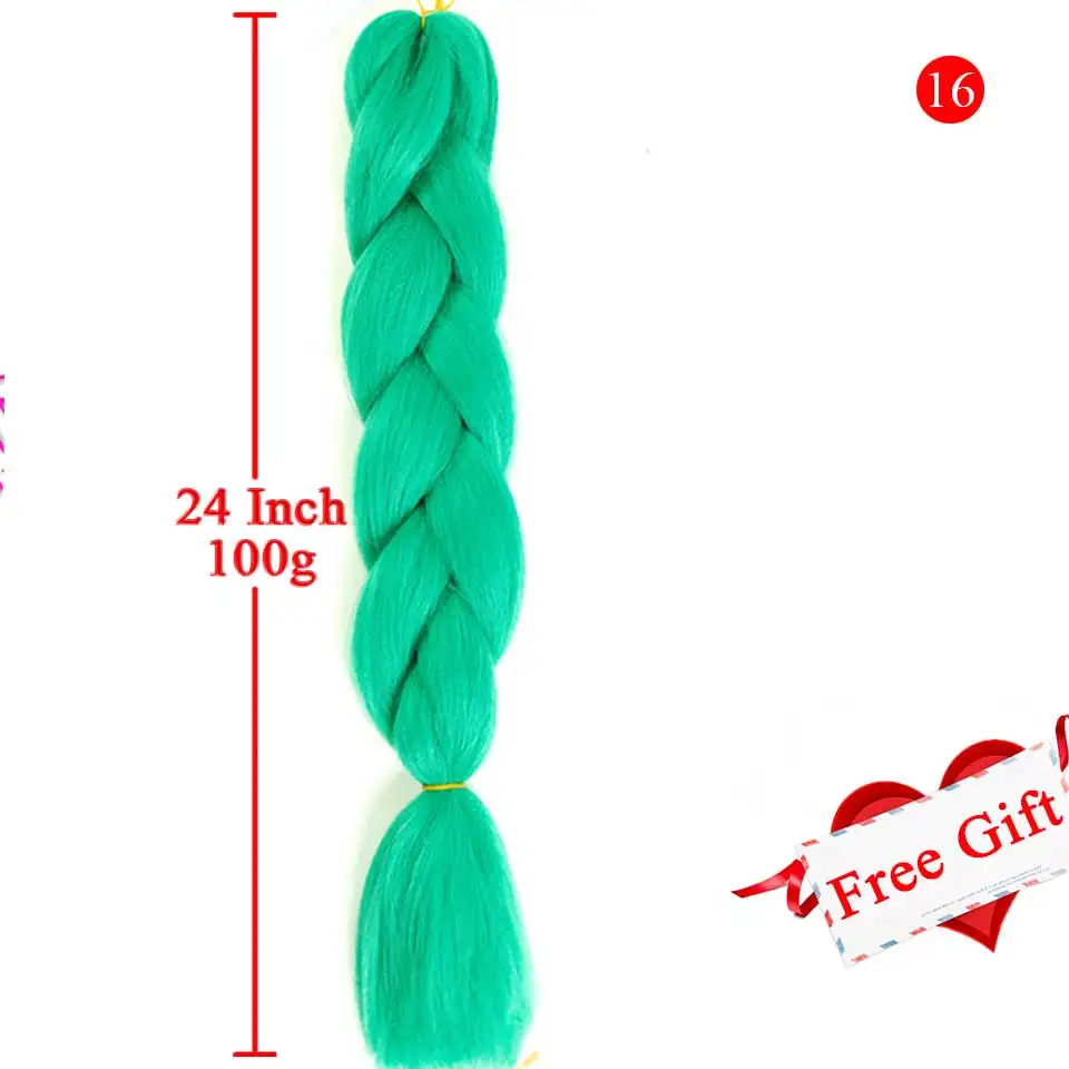MEIFAN 2" вязанные крючком коробки прически плетение волос покраска методом Омбре пряди волос Наращивание Поддельные волосы для принадлежности для плетения - Цвет: BR01-16