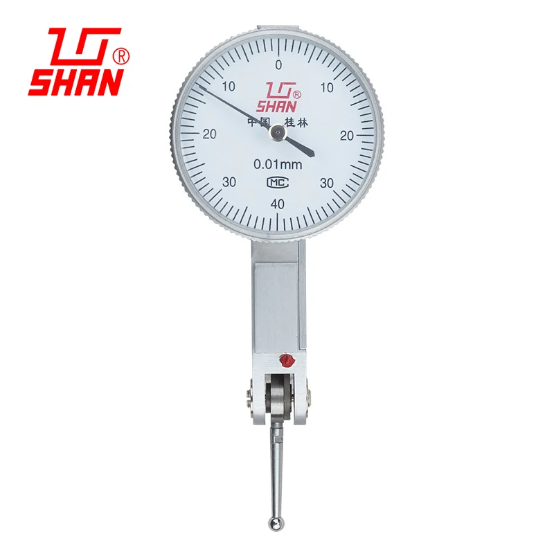 Accuracy 0.01mm Leverage Dial Indicator 0-0.8mm Meter Precision Measuring Instrument Tool Measurement Gauge Test | Инструменты