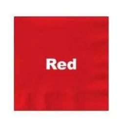 Red Napkins