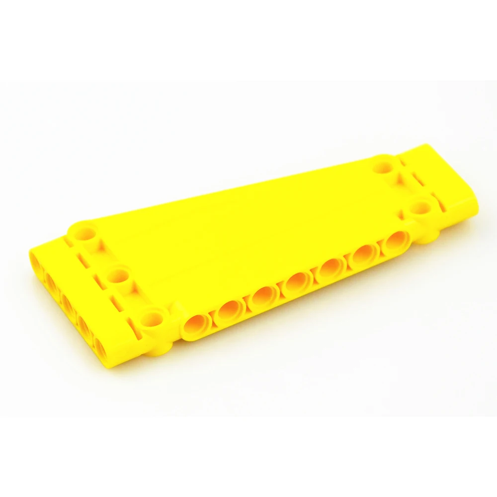 셀프 잠금 브릭 MOC 빌딩 블록 기술 부품 12개 각도가 있는 패널 5X11X3 레고 18945와 호환 가능 소년용 장난감