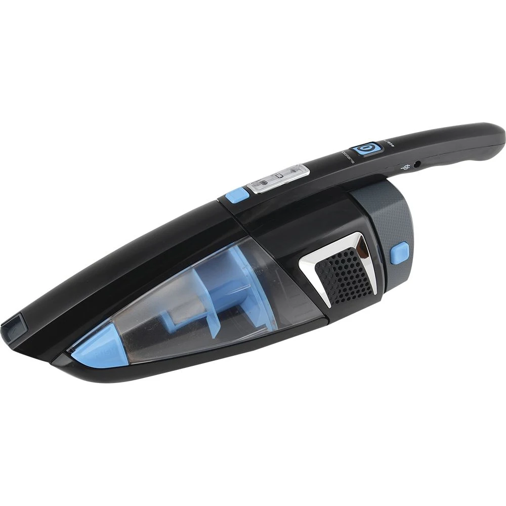 Пылесос ручной Polaris PVCS 0418 черный/голубой