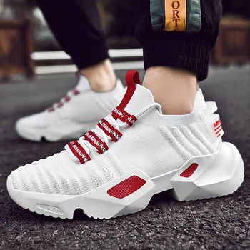 

new flyknit Casual Women Men Shoes Breathable comfortable Weave Sneakers Skateboard lovers Running jogging Footwear shoes