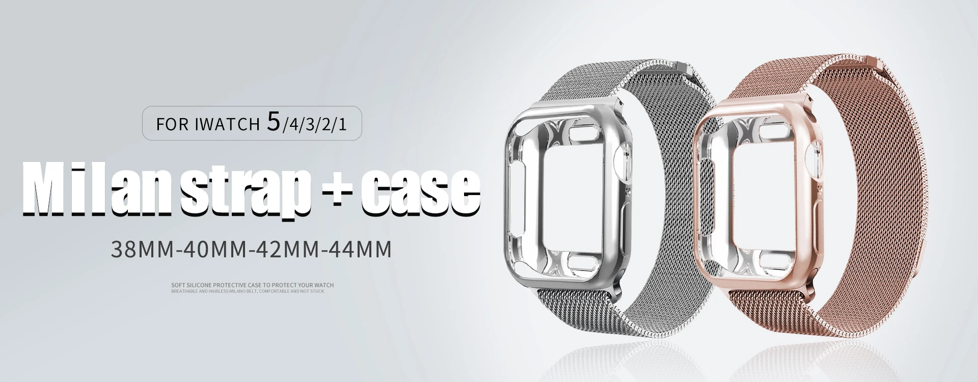 Миланская петля для apple watch серии 1 2 3 4 5 ремешок для iwatch ремешок из нержавеющей стали магнитная пряжка 38 мм 40 мм 42 мм 44 мм браслет