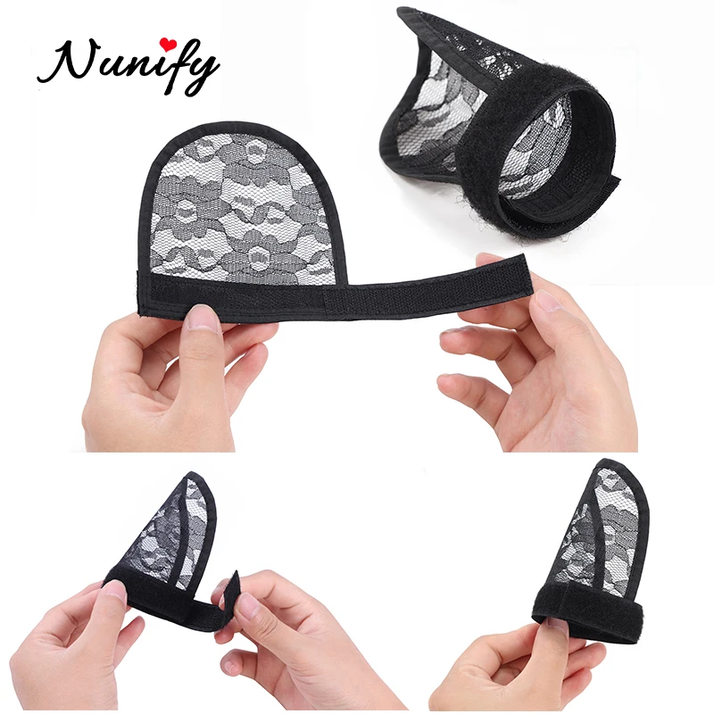 Nunify Black Beige Ponytails Net For Make Pontail Accessories Diy Hair Net For Making Ponytail Afro Bun Wig Caps Hairnets