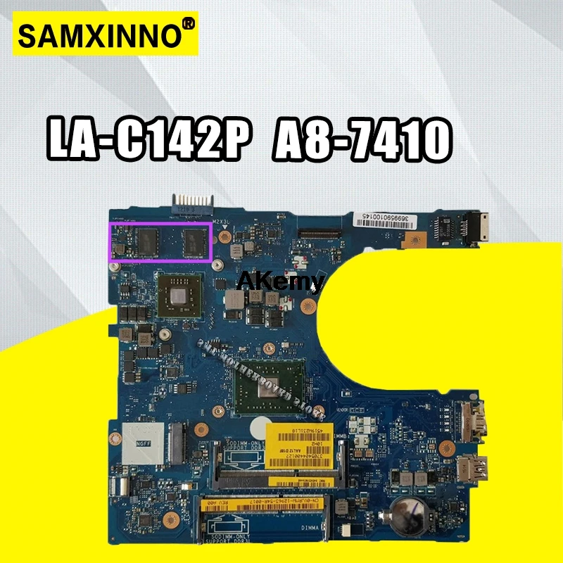 

For Dell Inspiron 5455 5555 Laptop Mortherboard With A8-7410 CN-0GFDVC GFDVC 0GFDVC AAL12 LA-C142P motherboard tested 100% work