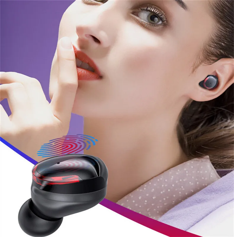 TWS Bluetooth 5,0 наушники беспроводные наушники-вкладыши 4D бас стерео звук Handfree водонепроницаемая гарнитура для спортивных игр HiFi наушники Ipx6