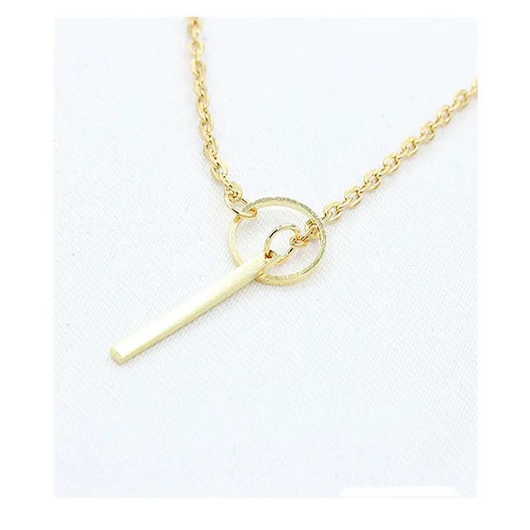 Простое металлическое круглое короткое ожерелье с цепочкой AliExpress EBay-аксессуары для Европы и Америки