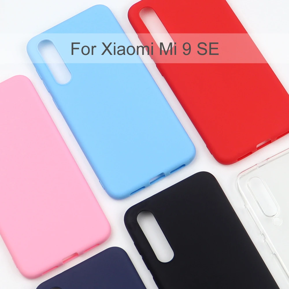 Силиконовый чехол для Xiaomi Mi 9 SE мобильный телефон ТПУ мягкий чехол-накладка на