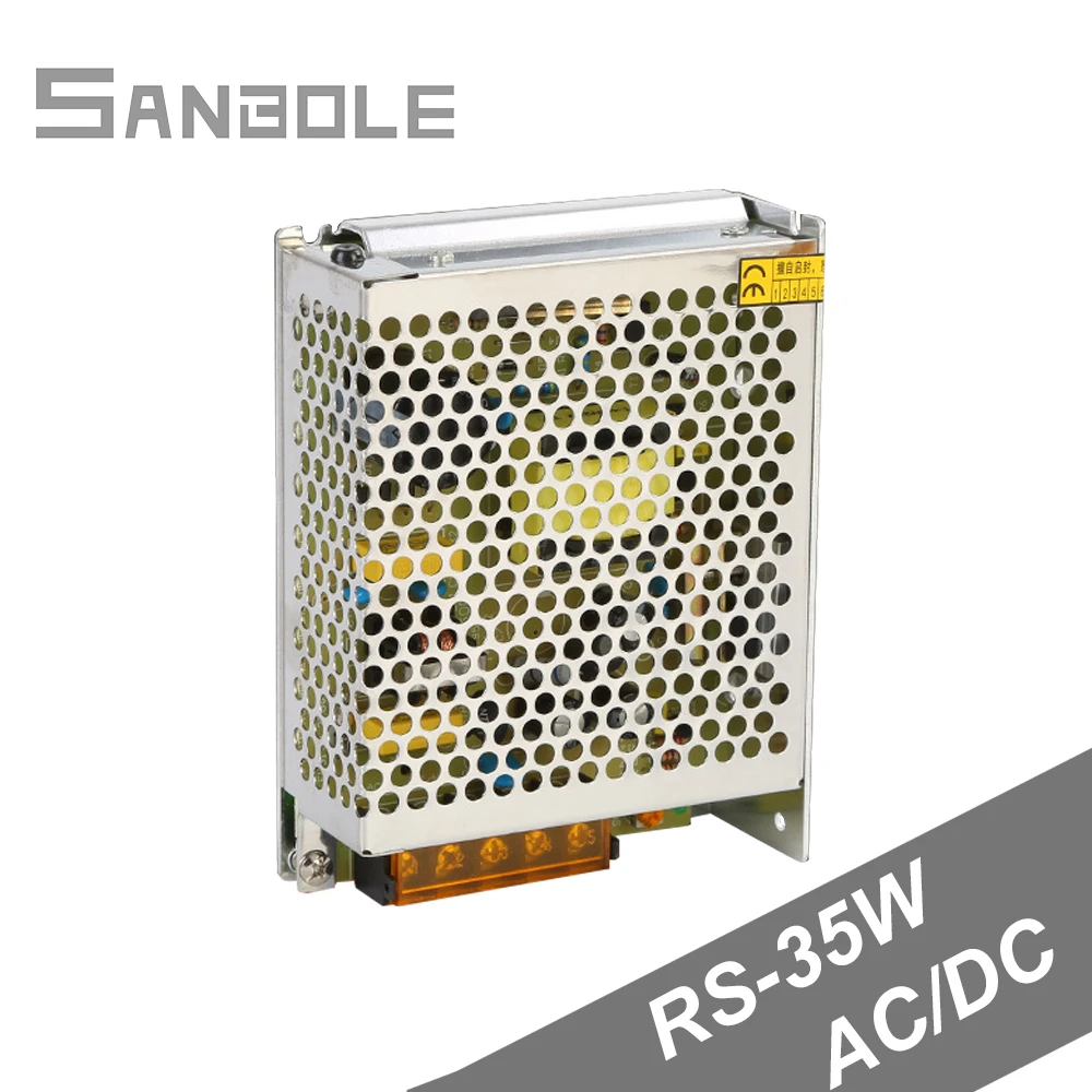 RS-35W-12V импульсный источник питания Промышленный контроль медицинский уход регулятор Автоматизация Светодиодная лампа приносит 24 В