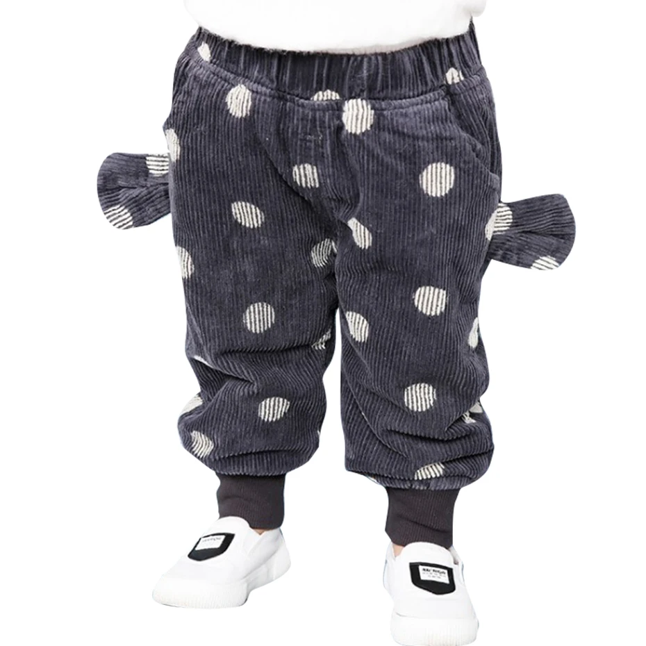 

Toddler Pants For Girls Dot Pattern Baby Girl's Pants Casual Style Child Pants Autumn Winter Girls Clothes