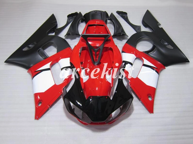 

4 Gifts New ABS Motorcycle Fairings kit Fit for YAMAHA YZF-R6 1998 1999 2000 2001 2002 r6 98-02 Bodywork set red black white