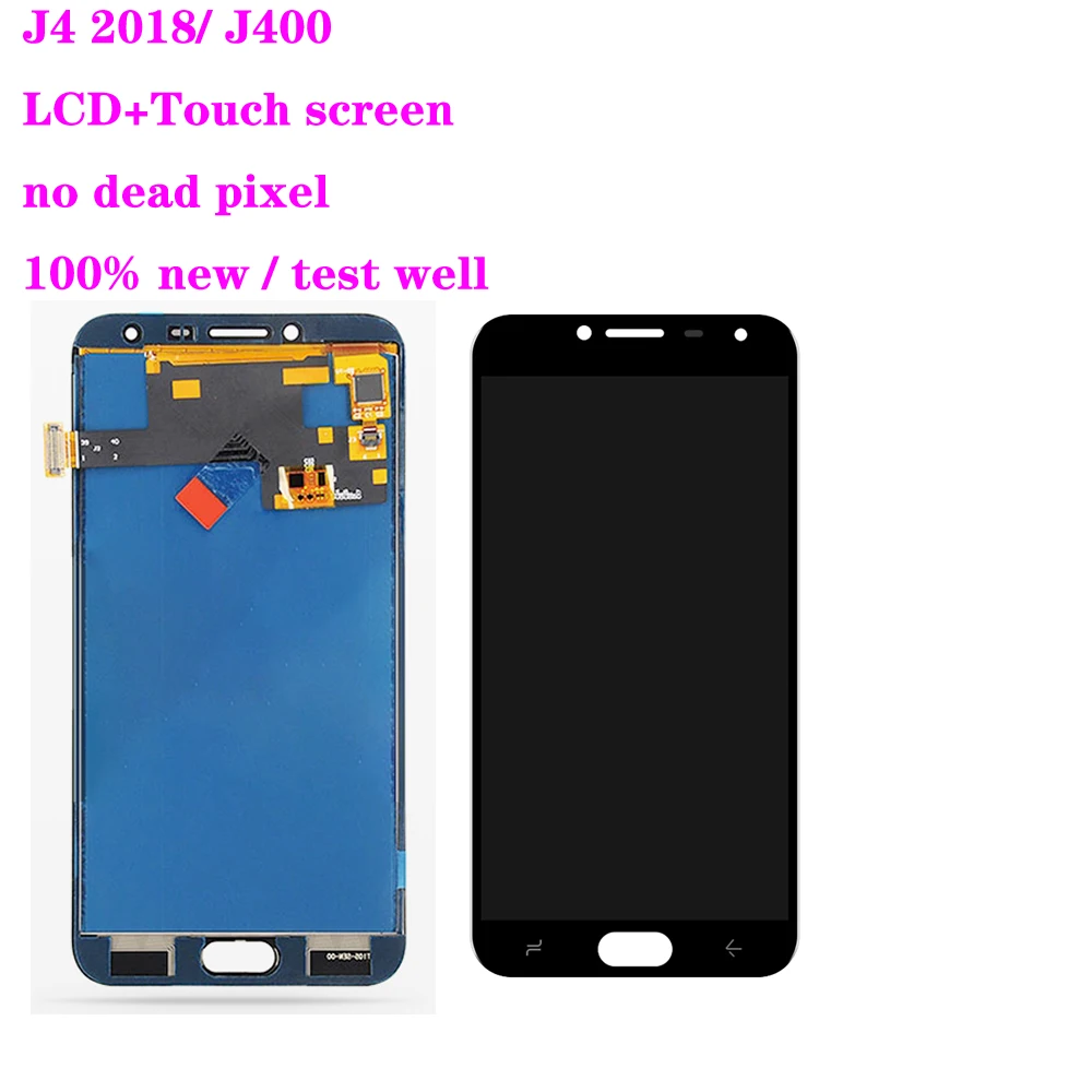 For Samsung Galaxy J4+ 2018 J4 Plus J415 J415F J410 J6 Prime J6 Plus 2018 J610 LCD Display Touch Screen J4 2018 J400 Lcd