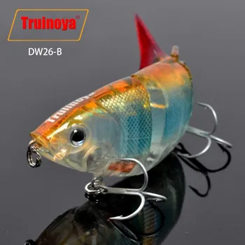 

TSURINOYA DW26 110mm/27g Fishing Lure 4 Segments Plastic Hard Lures Bait Pesca Artificial Bait Salterwater & Freshwater