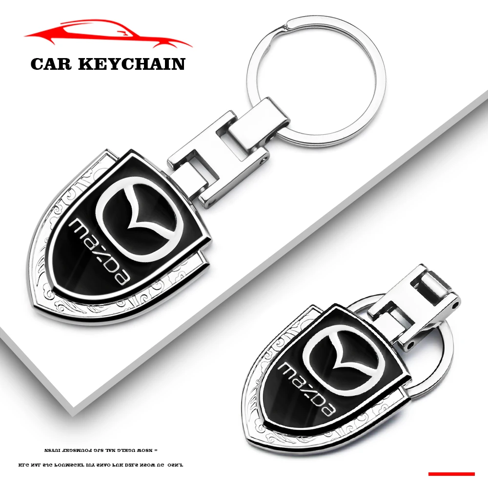 3D Hollow Auto Car Logo Metal Keychain Key Chain Pendant Holder Keyfob Key Ring 