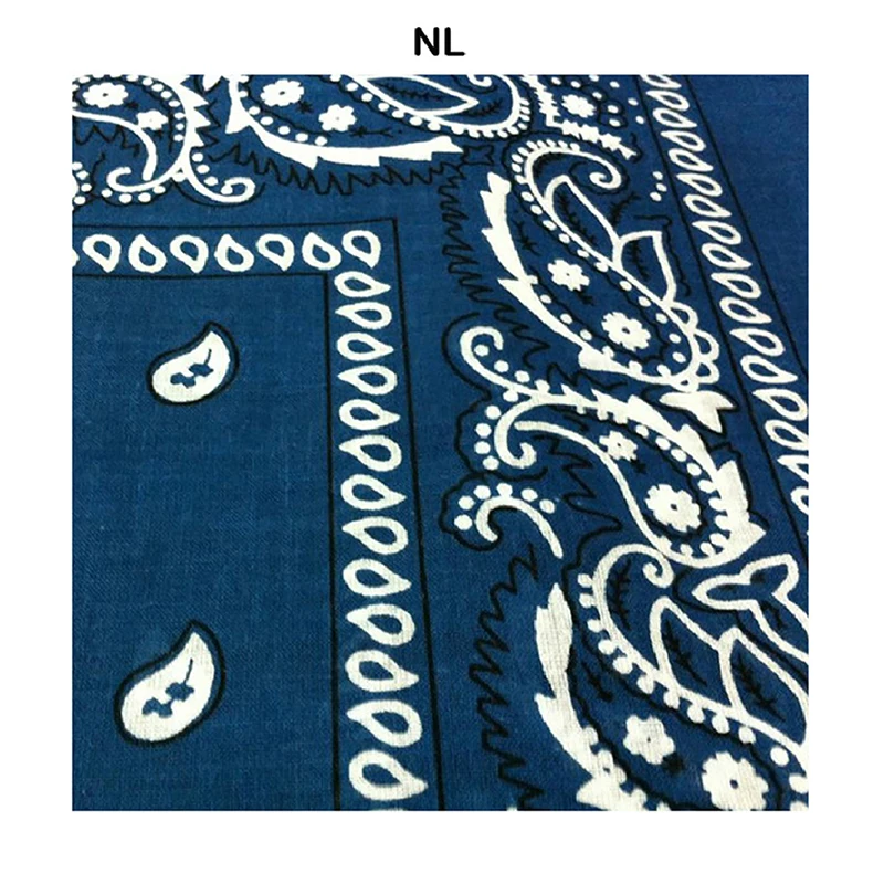 Denim Blue Смесь платок одежда аксессуары хлопок мягкая для шеи шарф модный спортивный головной убор квадратный хип-хоп Декор бесшовные руки полотенце новинка - Цвет: Denim Blue