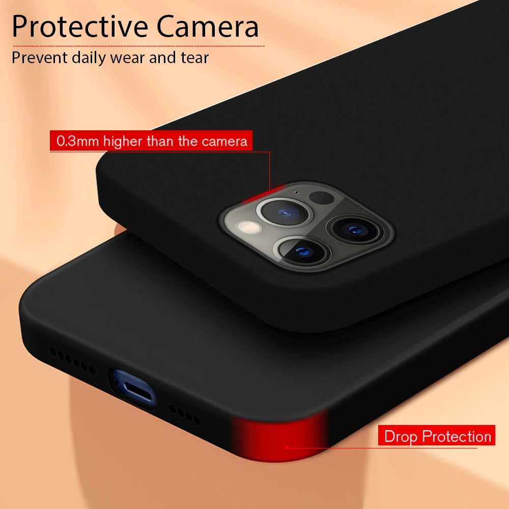ブラックマットケース iPhone 16 プロマックスケースバック