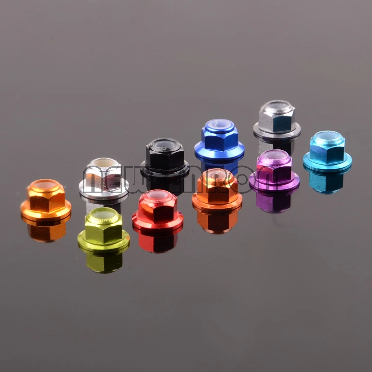 4PCS M4 LOCK NUT Nylon 1747 For RC Racing 1//10 Traxxas SLASH 4x4 Stampede