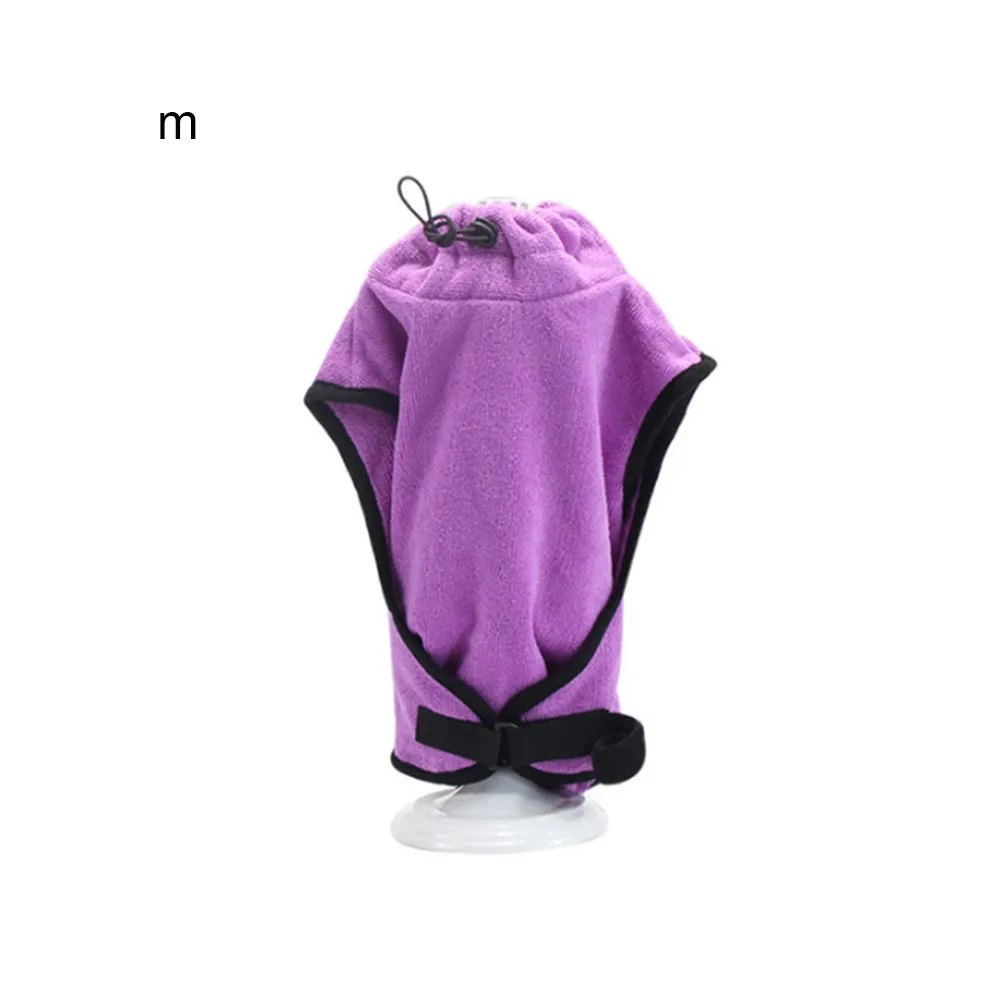 Собака Кошка утолщенной микрофибры супер впитывающий халат одежда для чистки домашних животных банное полотенце s сушки полотенца