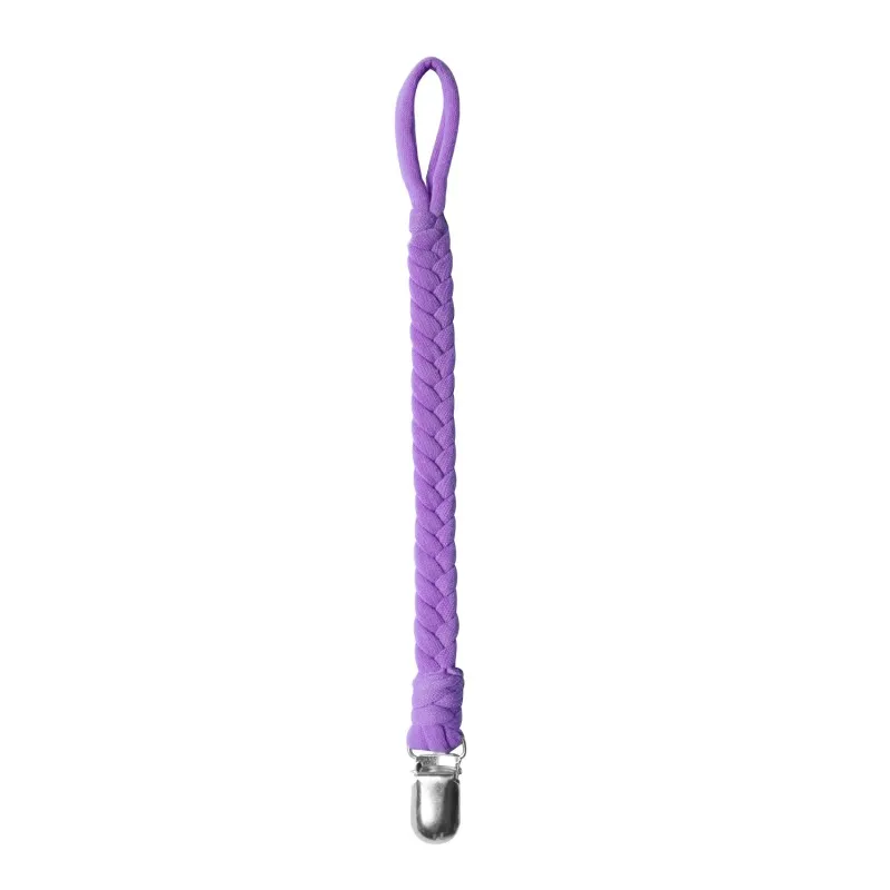 18 Wholesale Leather Pacifier Clips Chain Dummy Clip Braided Clip Nipple Holder Soother Chain For Infant Baby Feeding Dropshipping - Цвет: 18