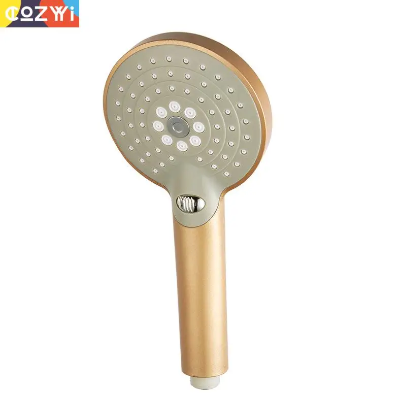 

High Pressure Shower Head Water-saver 3 Modes SPA Salon Cool Showers Silicone Outlet Anti Blocking Shower-head