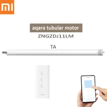 Интеллектуальный двигатель скользящего затвора Aqara, приложение mi Home Zigbee трубчатый двигатель для жалюзи, Aqara ZNGZDJ11LM для Xiao mi умный дом