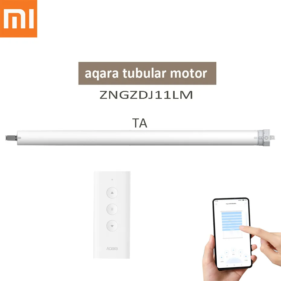 Aqara Intelligent Rolling Shutter MotorMi Home App Zigbee Tubular Motor for Blinds Aqara ZNGZDJ11LM