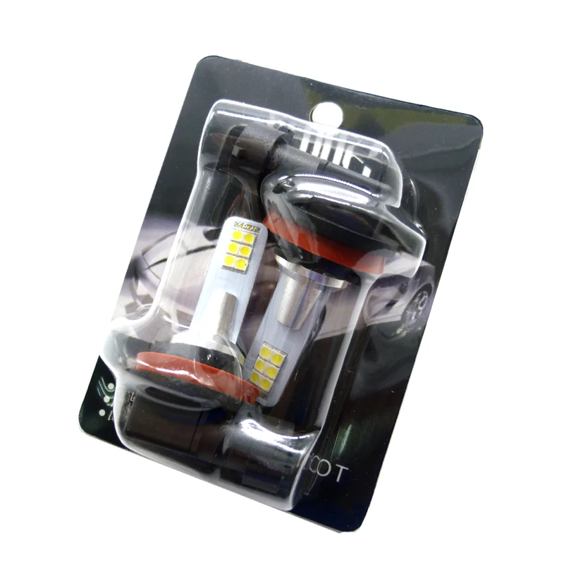 2x H11 светодиодный H1 H3 H8 H7 9006 HB4 супер яркий 12 3030SMD автомобильные Противотуманные фары лампы 1200LM 6000 К авто светодиодный противотуманной фары DRL светодиодный фар дальнего света