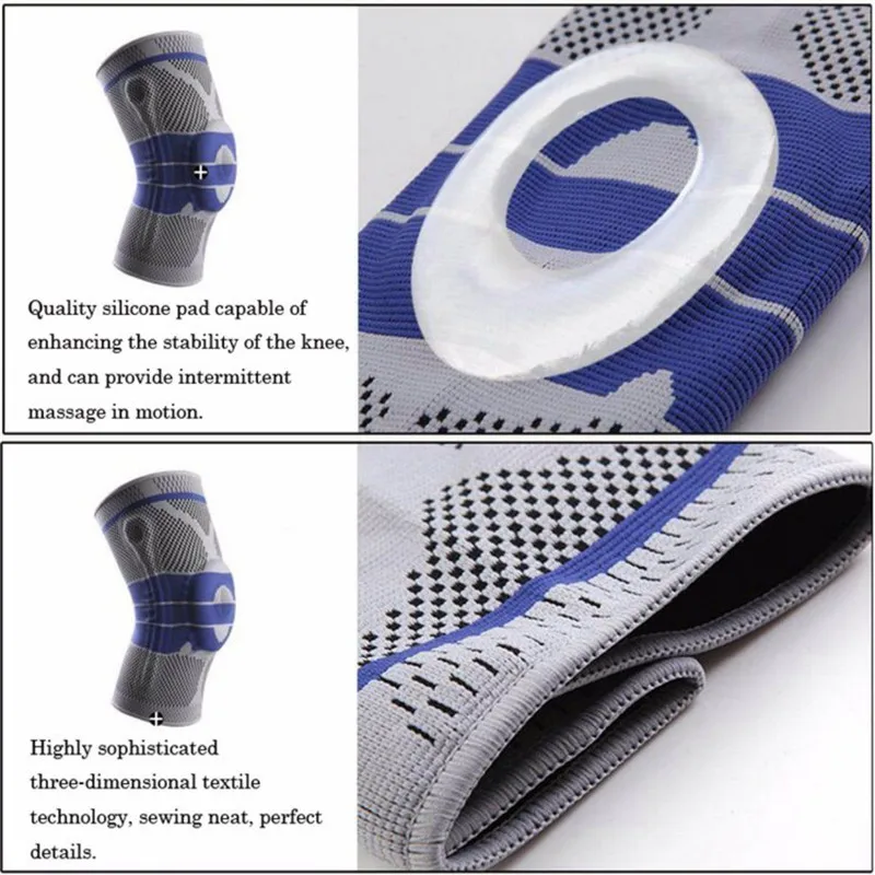 1 шт. поддерживающие наколенники для бега фитнеса эластичные компрессионные