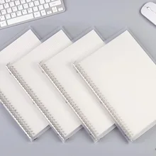 Cycas Time A4 свободный блокнот со съемными листами большой размер блокнот сетка горизонтальная тусклый полированный полупрозрачный дизайнерский блокнот