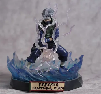 

19CM Naruto figure Hatake Kakashi Action Figure Lightning Blade Ver. Kakashi Doll PVC Brinquedos anime figure Toys for children
