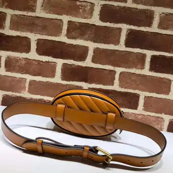 

2020 New Bags for Women Pack Waist Bag Women Round Belt Bag Luxury Brand Leather Chest Handbag New Fashion High Quality