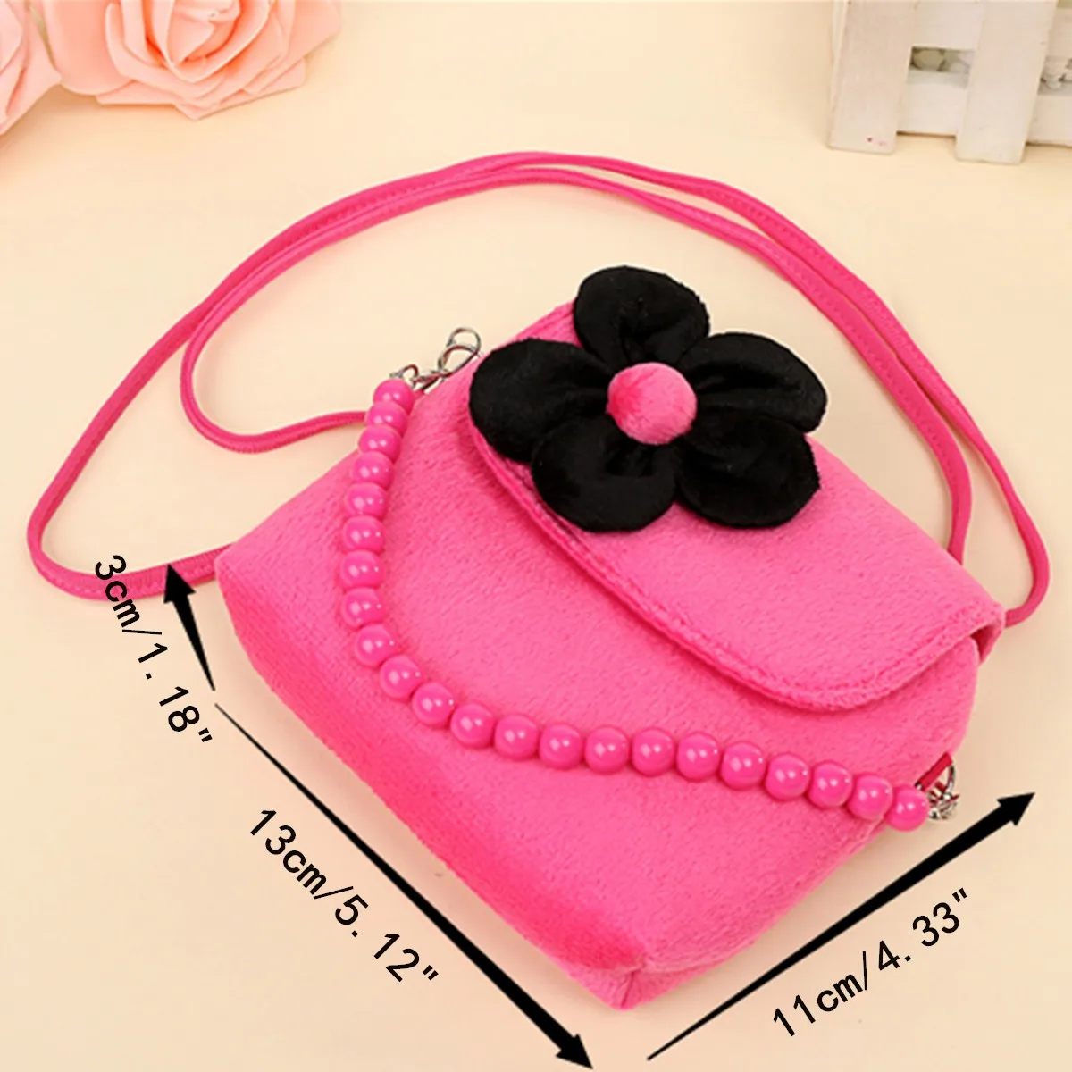 Lovely Baby Girls Mini Messenger Bag Cute Cartoon Kids Baby Small Coin  Purses Children Handbags Shoulder Bags 