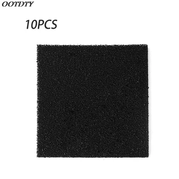

10pcs High Density Activated Carbon Foam Black Filter Solder Smoke Absorber ESD Fume Extractor 13cm for Air Filtration Tools