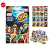 Mattel Card Games UNO Anime Figure One Piece Fun Poker Family Party Board Game Card