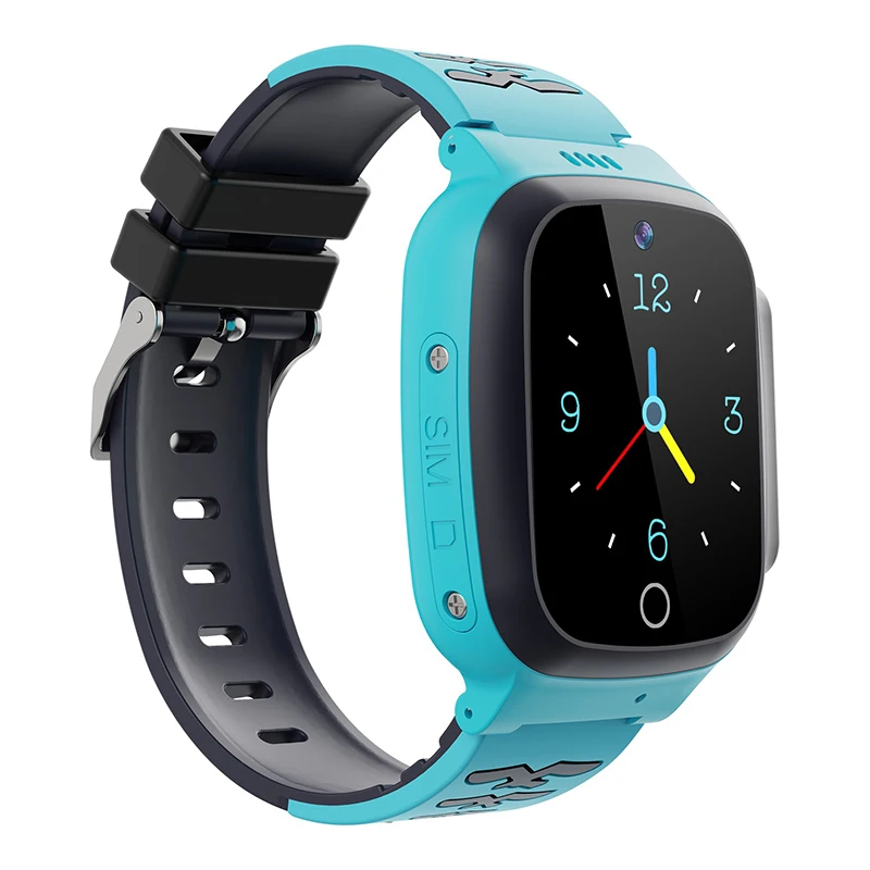  Kinder Smart Uhr Anruf 144 Zoll Bildschirm Wasserdichte Armbanduhr GPS Locator NK-Shopping