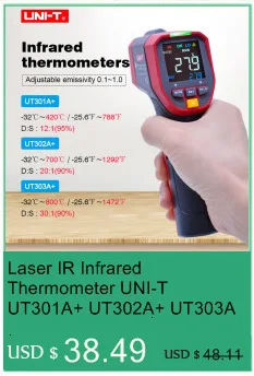 Тепловизор UNI-T UTi160G UTi160V UTi160H UTi160M промышленный осмотр фокус тепловизор термометр USB связь