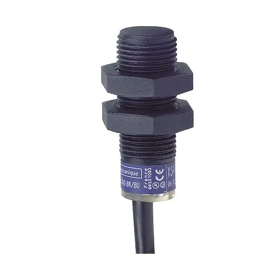 

XS4P12NB340 Inductive sensor XS4 M12 - L35mm - PPS - Sn4mm - 12..24VDC - cable 2m