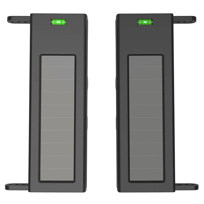 HTZSAFE-Système d'Alarme de Sécurité Domestique à Capteur de Faisceau Solaire, Alertes de Driway, Portée Sans Fil de 400 Mètres, Portée de 60 Mètres, Bricolage 2