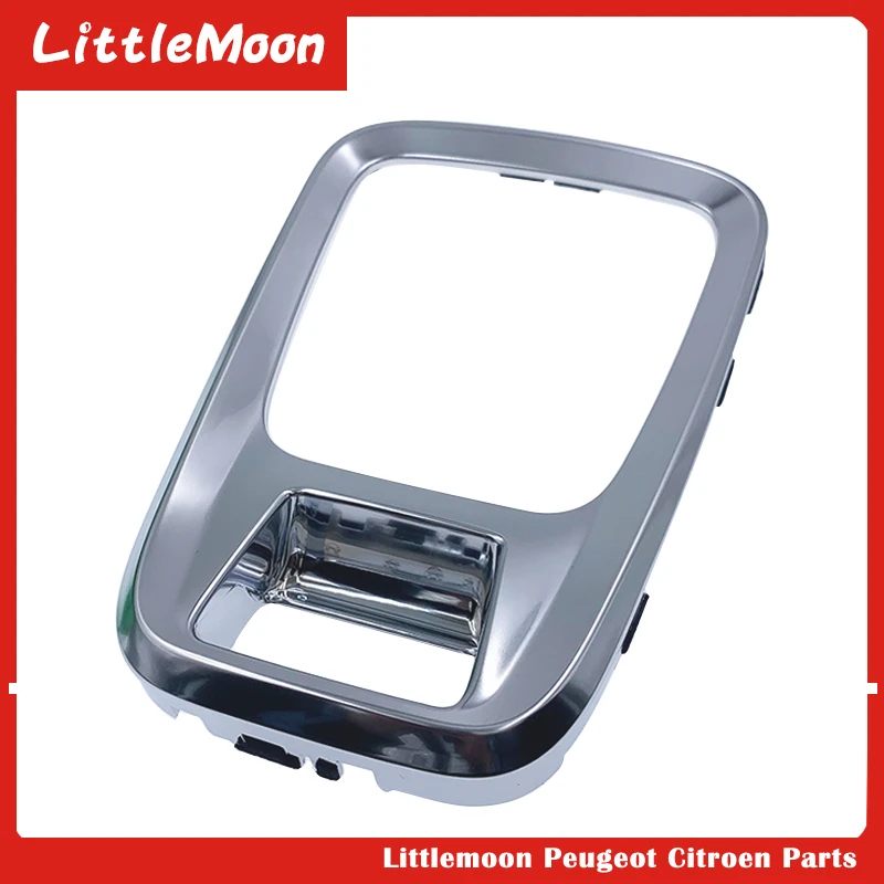 Original Brand New Gear Decorative Frame Shift Panel Plating Frame Car Accessories Handbrake Button Frame For Peugeot 3008 Gear Shift Knob Aliexpress